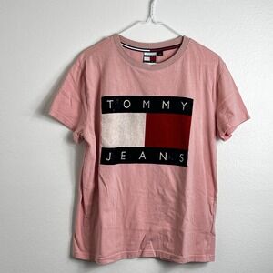 Tommy Hilfiger Tommy Jeans Pink Velvet Logo